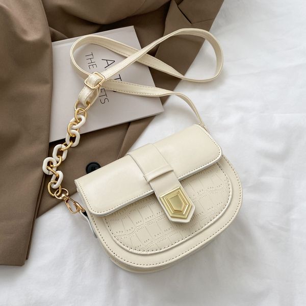 

4 colours plain stone crossbody bag fashion bag