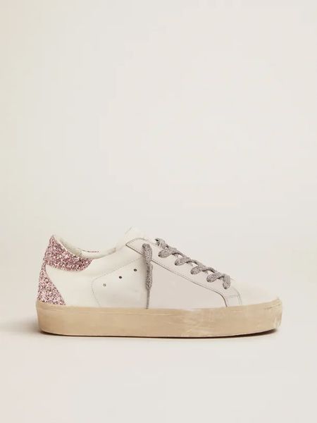 

couples casual shoes designer luxury version hi star ltd sneakers with silver glitter tongue and cyan-blue suede, Black