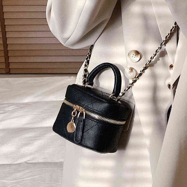 

evening bags luxury box pu leather crossbody bag with short handle for women 2022 totes shoulder handbag and purses brand 220517
