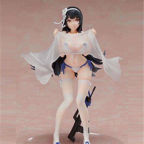 

huiya01 anime girls' frontline type 95 swimsuit ver. figure 1/12 scale pvc action figures collection model toy doll gifts q0722