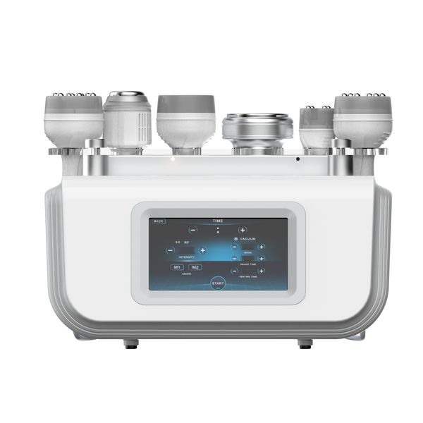 

6 in 1 40k cavitation body slimming machine multipolar vacuum rf device cold hammer cellulite reduction skin tightening elitzia