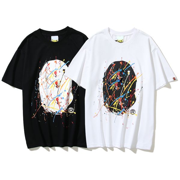 

men womens designers t shirt men women letter print casual tshirts short sleeve fashion mens tees 89, White;black