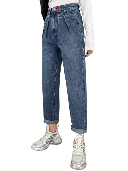 

dazy plicated slant pocket jeans y2aj#, Blue