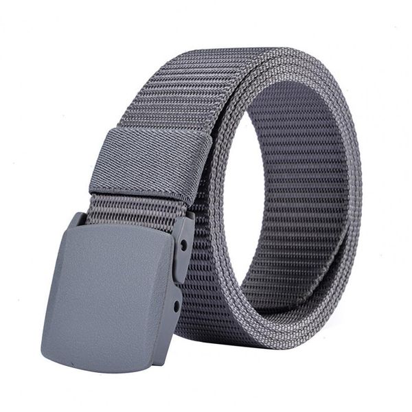 

fashion men belt solid color adjustable exquisite buckle lightweight all match clothes accessories waist daily wear, Black;brown