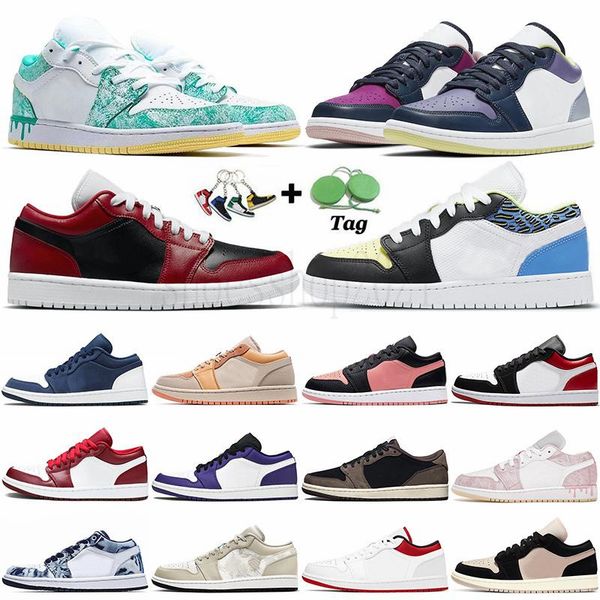 

shoes jumpman 1 low gym red blue pink quartz arctic punch unc crimson tint fragment starfish sports