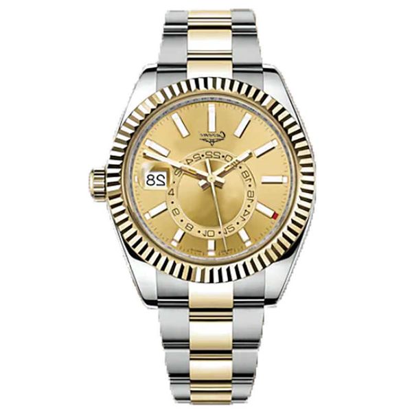 

quality mens watch 42mm stainless steel watches men 2813 automatic mechanical luminous wristwatches waterproof montre de luxe, Slivery;brown