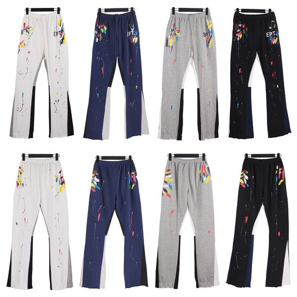 

2022ss custom sweatpants padded sweat pants for cold weather winter men jogger pants casual quantity waterproof cotton 7gj3f, Black;brown