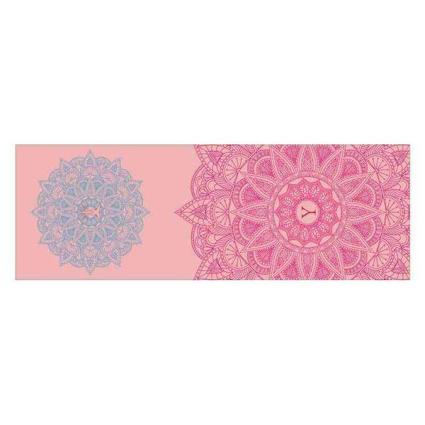 

185 63cm fleece printed yoga towel sweat absorbent non-slip cloth fitness mat cover ultra-thin folding cushion exercise pilates t220802