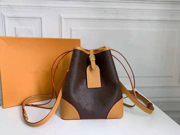

shoulder bag women bucket bags designer luxury purse messenger crossbody packs canvas leather pocket lady shopping pack letter
