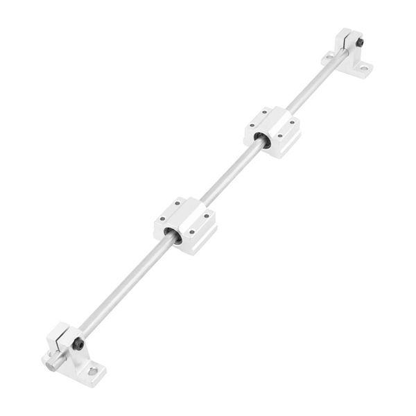 

8mm x 400mm cnc linear rail shaft rod and sc8uu bearing block set for 3d printer
