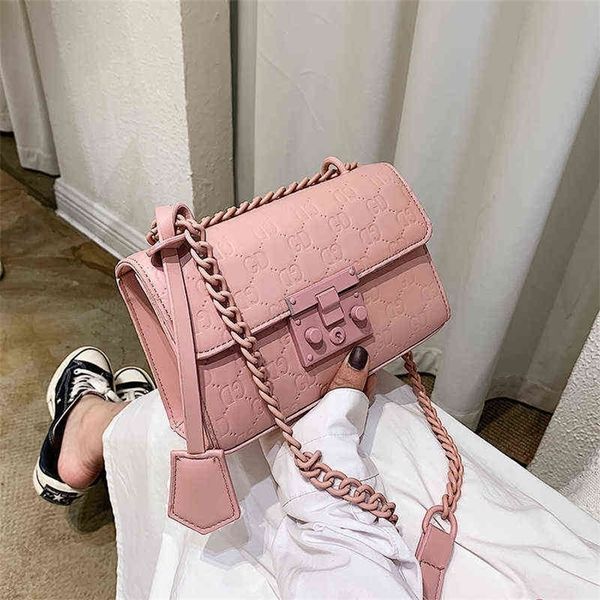 

net red fashion chain small embossed single messenger fashion 75% off factory sales