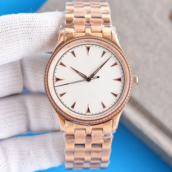 

sw men's business watch original movement 42mm 904l stainless steel sapphire crystal glass diamond waterproof original automatic machin, Slivery;brown