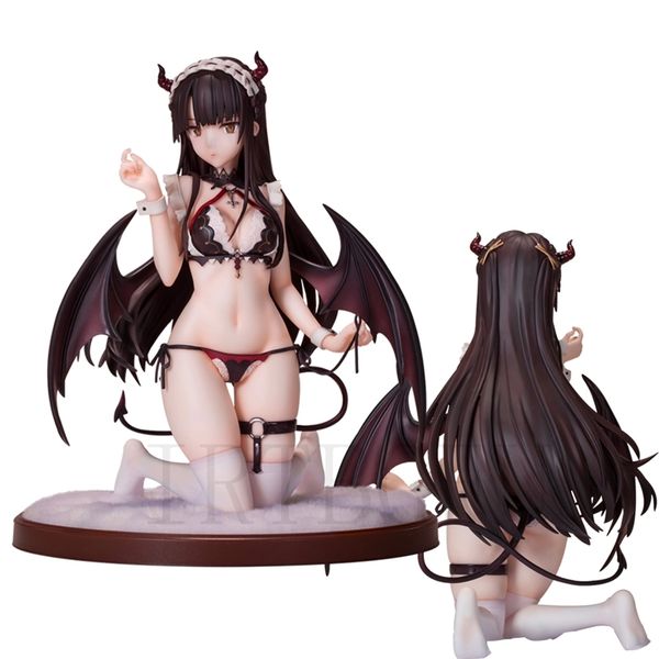 

japanese anime girl figure 1/6 charm aiko taya demon maid pvc action figure toy statue collection model doll gift 220426