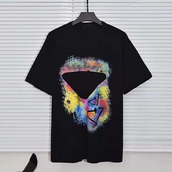 Hohe Qualität Sommer Männer Frauen T-shirts mit Brief Gedruckt Casual Herren T-shirt Fashion Tees Streetwear Bekleidung 2 Farben