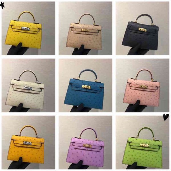 

bag south african ostrich skin lady kelyss bag fashion trend real ostrich handbag leisure shoulder slant span bag