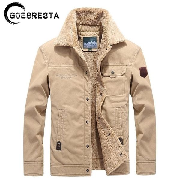 

brand winter warm thicken jacket parkas coat men military wind3277, Black;brown