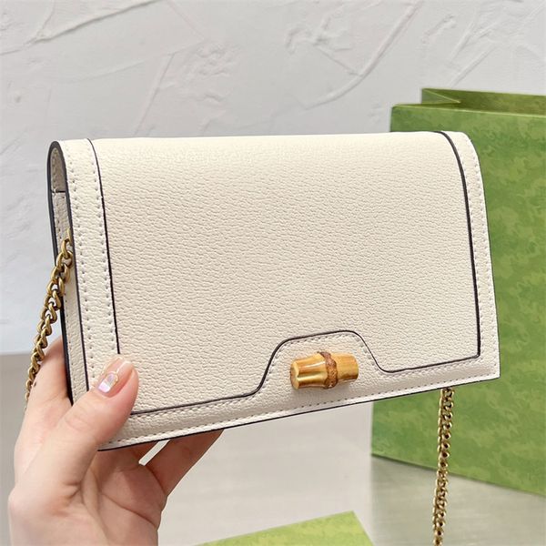 

designer diana flap chain shoulder bag for women crossbody leather black bags