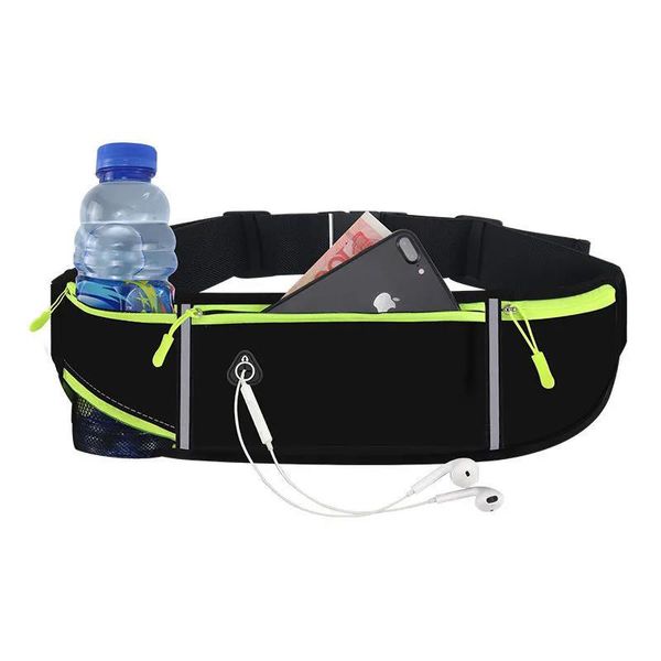 Corrida Bolsa da cintura Bolsa Bolsa Men Ginástica Sports Sports Fanny Pack Celular Telefone celular para corrida Pouca Run Pouch Hydration Cycling 220520