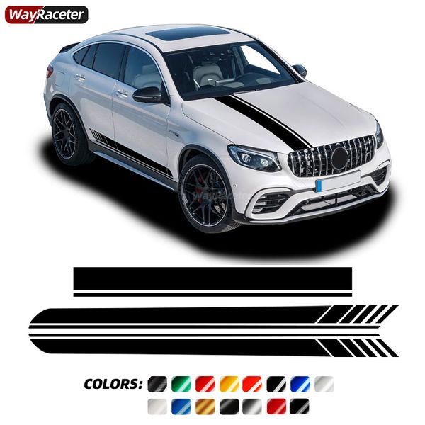 

3 pcs edition one amg side stripe sticker hood decal for mercedes benz a c e gla glc cla w205 c63 c117 w177 x253 w213 c118 w212