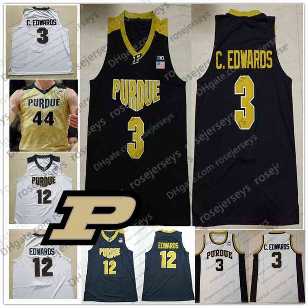 

2022 boilermakers custom purdue basketball jersey #23 jaden ivey 15 zach edey 50 trevion williams 3 c. edwards 15 brees black white gold men