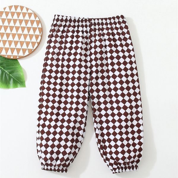 

baby allover geo print carrot pants she01, Blue