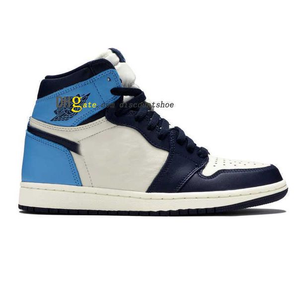 

1 high og obsidian basketball shoes 1s sneakers 555088 140 version ljr