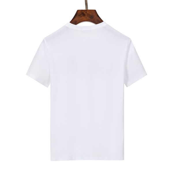 

2022 men's summer half sleeve round neck cotton t-shirt fashion casual t-shirt p50 m-3xl 5-26, White;black