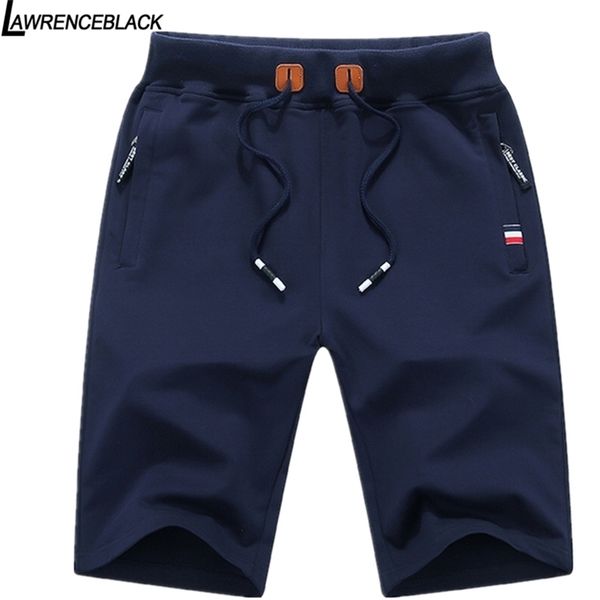 

shorts men summer cotton breeches men boardshorts breathable male casual mens bermuda beach pants 220621, White;black