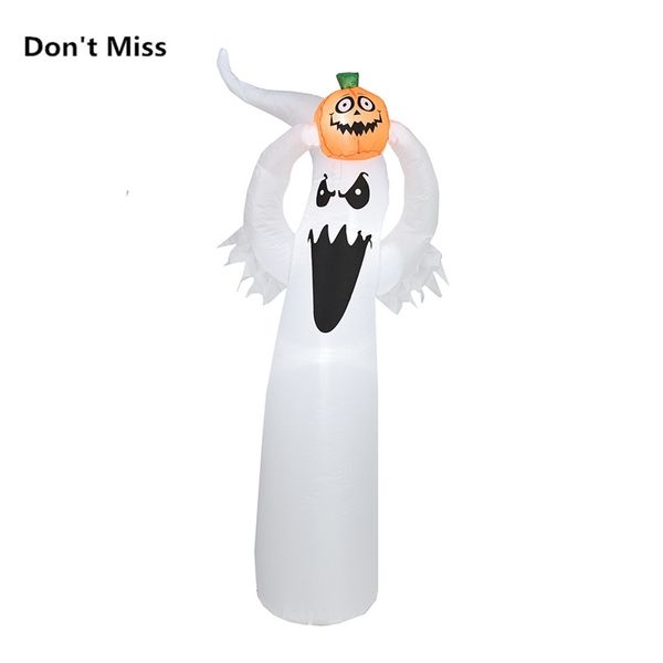 

other event & party supplies 6ft halloween inflatable blow up ghost on pumpkin w 220823