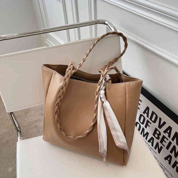 

personalized luxury verion single shoulder silk scarf tote female color carry large capacity cla underarm shell women small bag wholesale