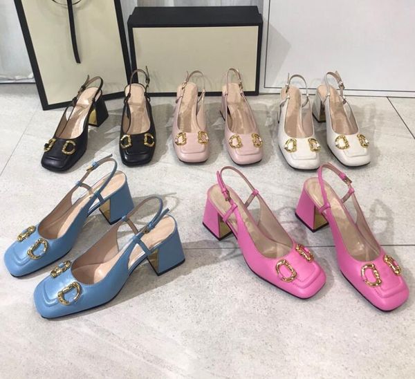 

amina muaddi womens sandals leather sole designer high heels black pink diamond chain decoration banquet balencaigase women shoes wedding fo