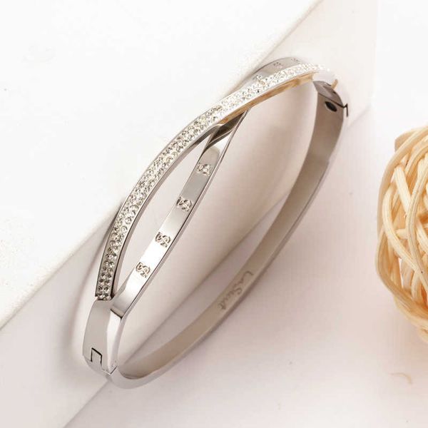 

tiktok cross bracelet, rome style diamond bracelet female titanium jewelry, Black