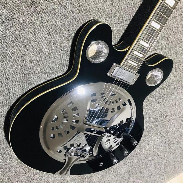 

custom 6 strings dobro resonator steel electric guitar metal style213a