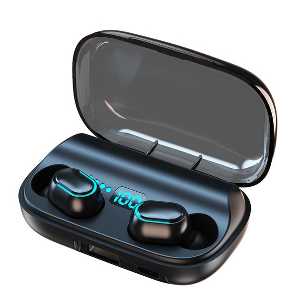 T11 TWS Bluetooth 5.0 9D Stereo Kablosuz Bluetooth Kulaklık Handfree Kulak kulaklığı kulak içi kulaklıklar Destek IOS/Android Telefonlar HD Çağrısı