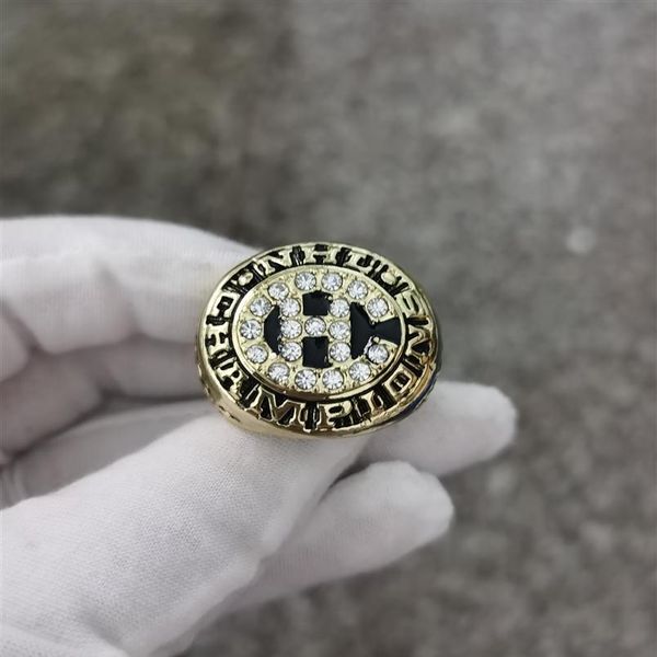 

1977 montreal canadiens championship ring souvenir fan men gift 2021 whole drop 319w, Golden;silver