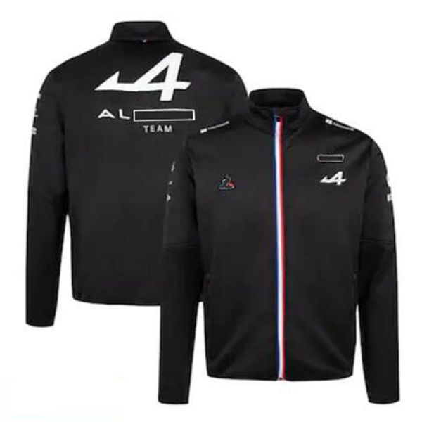 

2022f1 racing outdoor riding jacket, new sweater, the same customization, Black