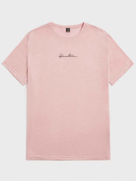 

men letter graphic tee t21n#, White;black