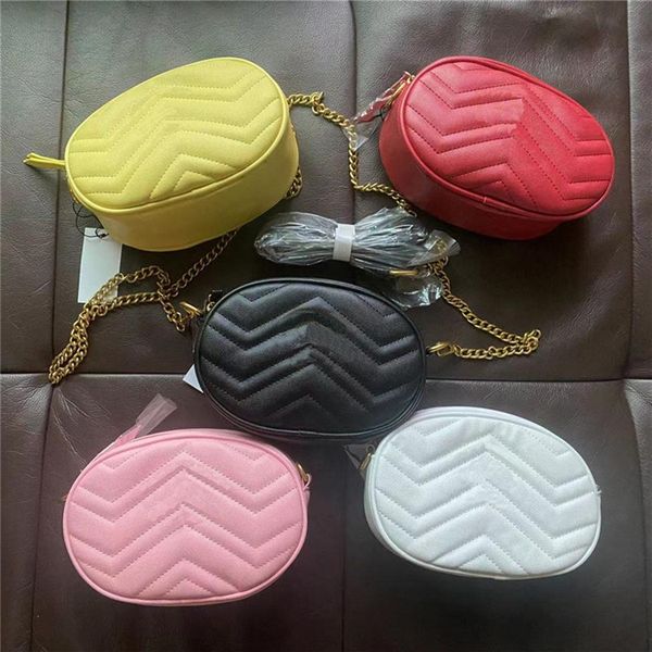 

kids deaigner handbags fanny packs fashion dust bags sell children girls classic shoulder bag chain and pu 2pcs s248n, Black