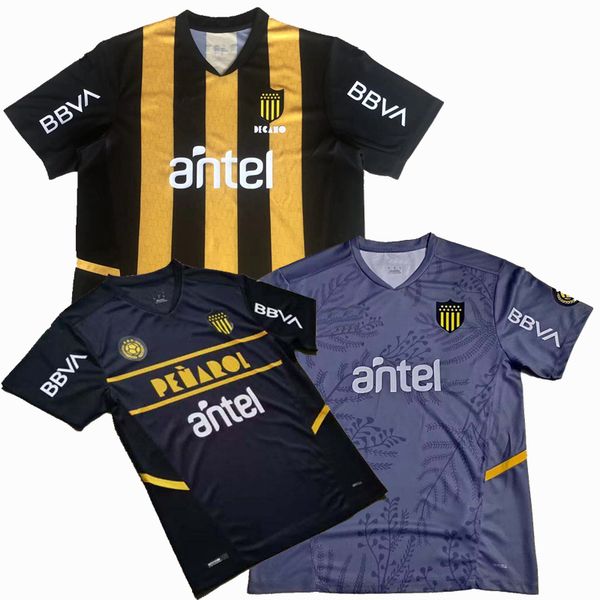 

2022 2023 uruguay penarol soccer jerseys c.rodriguez 22 23 home away 3rd football shirt, Black;yellow