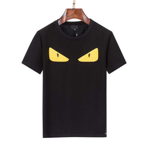 

2022 designer mens t shirts soft cotton short sleeves t-shirts embroidery anti wrinkle fashion casual men's clothing apparel tees #09, White;black