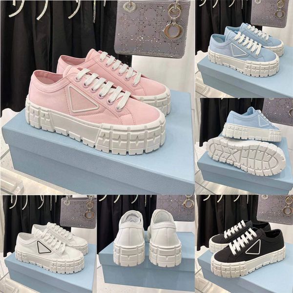 

womens casual nylon gabardine shoes triple black white pick blue lady fashion flat platform leisure canvas sneaker summer classic girl dress
