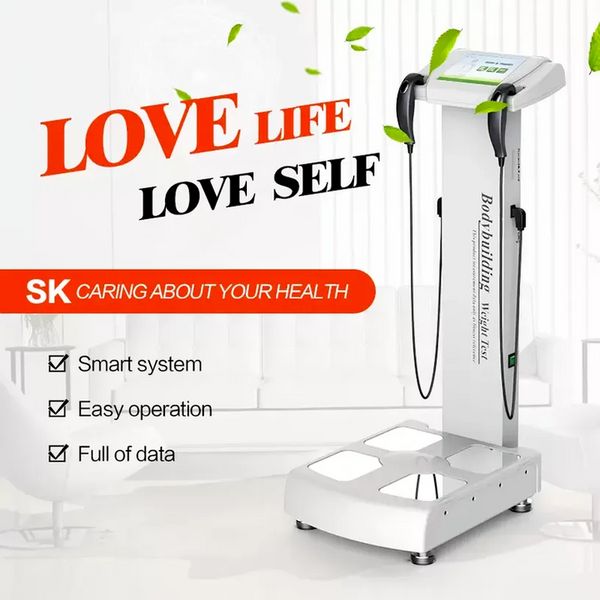 Fat Monitor Body Bia Composition Analyzer Weight Scale Examination Muscle Com Bioimpedance Wifi E Printe