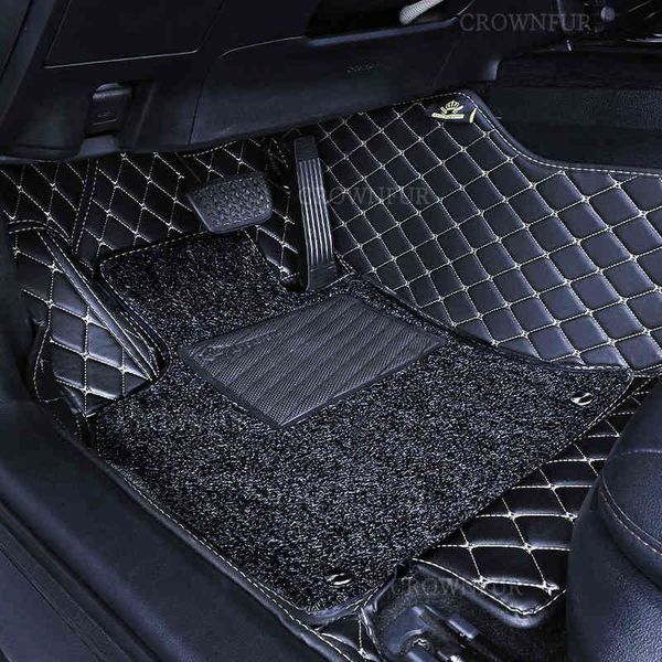 

mats for car eco leather for car floor mat for bmw f30 tesla model 3 kia sportag rav4 bmw f10 accessories priora camry xv30 w220328
