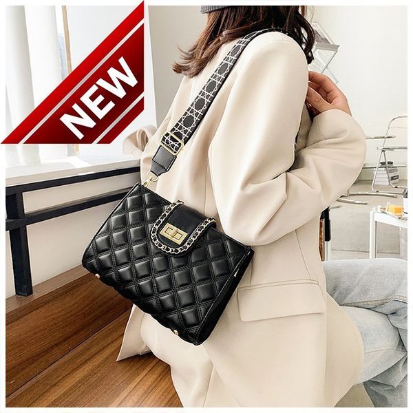 

direct sale quality discount snet style small women's 2022 new lattice embroidered texture single shoulder trend fashion women messenge
