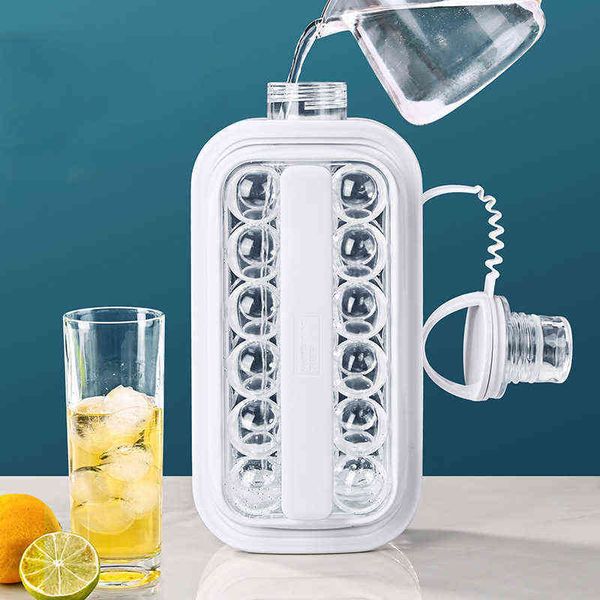 

ice ball maker kettle kitchen bar accessories gadgets creative ice cube mold 2 in 1 multi-function container bottle
