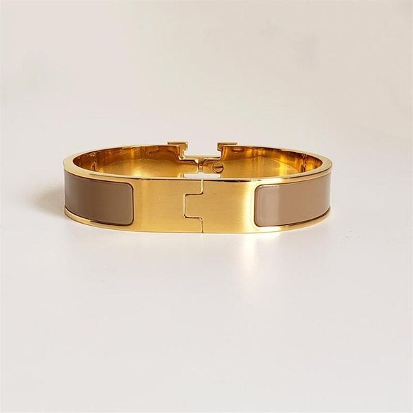 

design bangle man mens bracelet designer jewelry 18 color gold buckle bracelets stainless steel 17/19 size for men an254j, Black