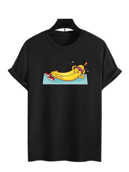 

men cartoon graphic tee i4hd#, White;black