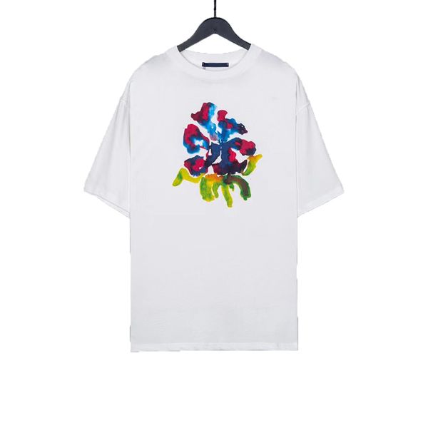 

2022 fashion casual man womens loose tees with letters print short sleeves summer designer sell luxury men t shirt size 88, White;black