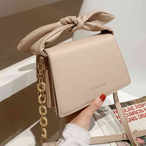

spring small bag 2021 new fashion fresh women's chain messenger versatile ins square