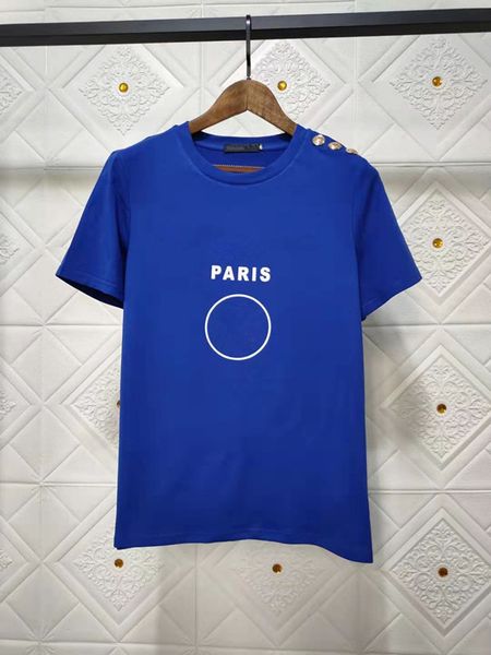 

men's t-shirts 23 colors designer woman t shirt fashion coin letter print with button up tee white cotton short sleeve summer streetwea, White;black